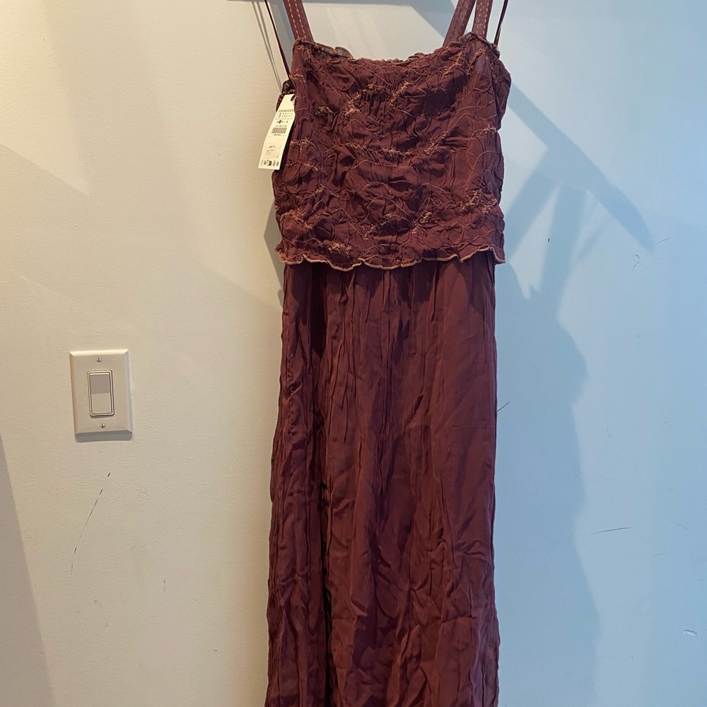 Zara ZW Collection - Wine Midi Dress